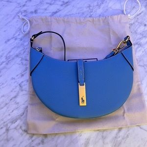 Brand new Ralph Lauren polo ID pebbled mini hand bag
